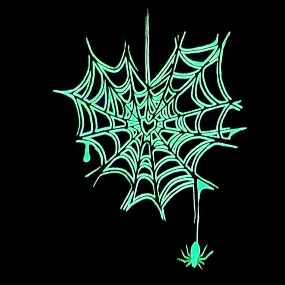 ❤️NWT TORRID LEGGING - GLOW IN THE DARK HALLOWEEN COSTUME SPIDER WEB